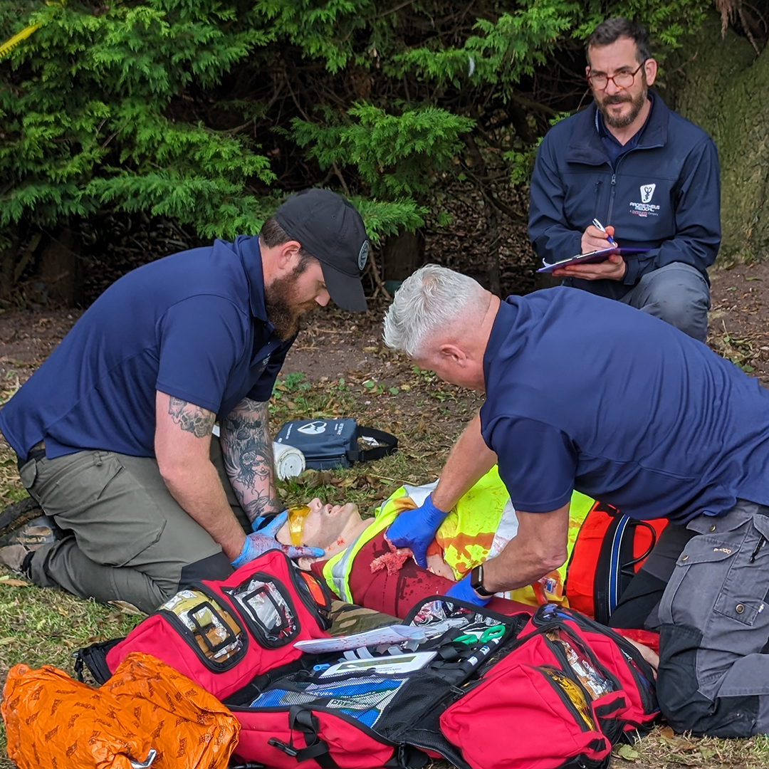 FREC 3 level scenario overseen by instructor